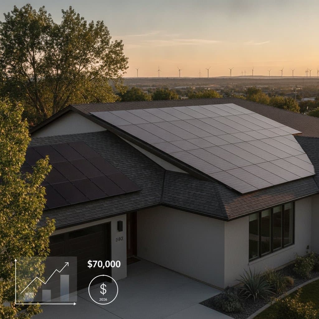 Featured image for Solar Roof Systems Cost $15K–$70K in 2026