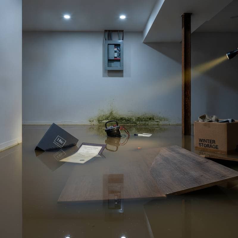 Featured image for Flooded Basements: What Insurance Won't Cover