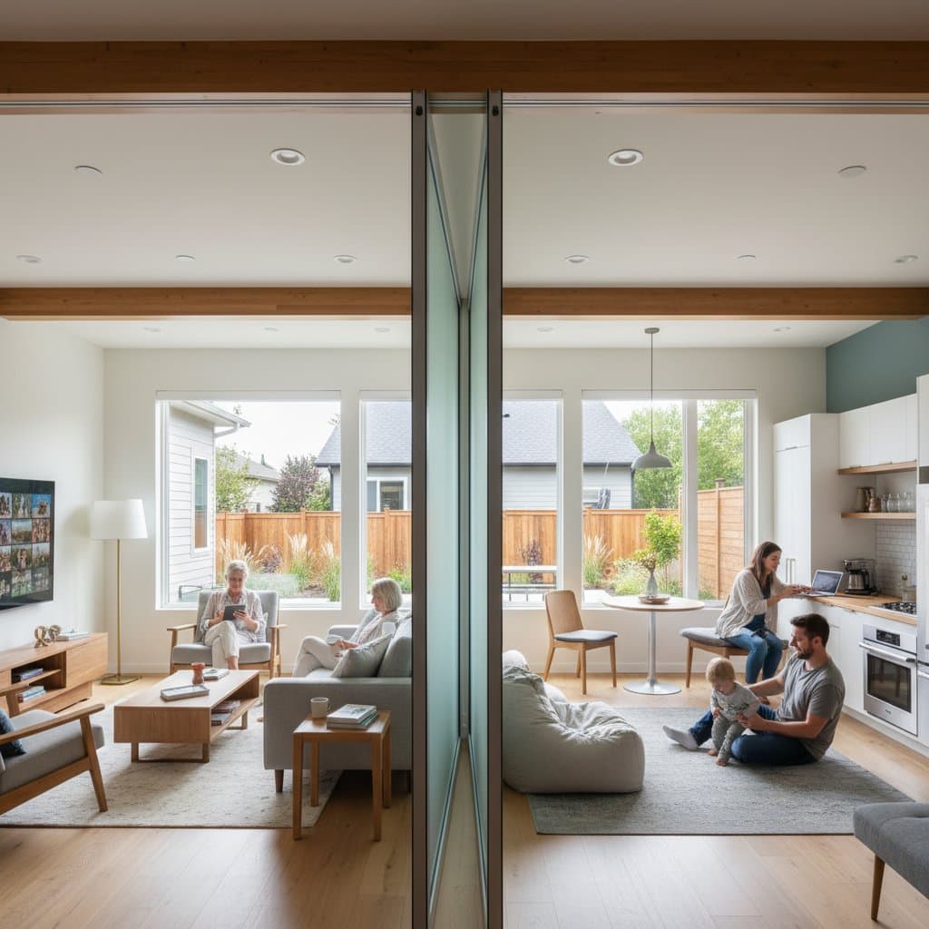 Image for Multigenerational Homes Balance Privacy and Shared Costs