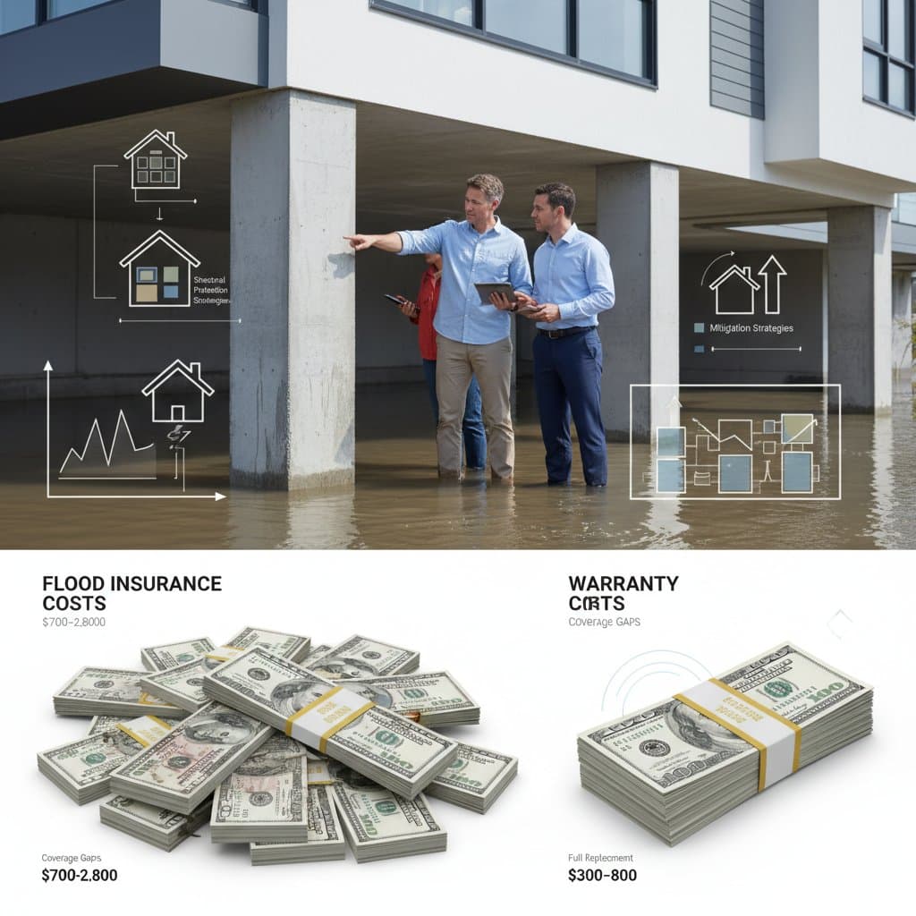 Image for Flood Insurance Costs $700-$2,800 vs Warranty $300-$800