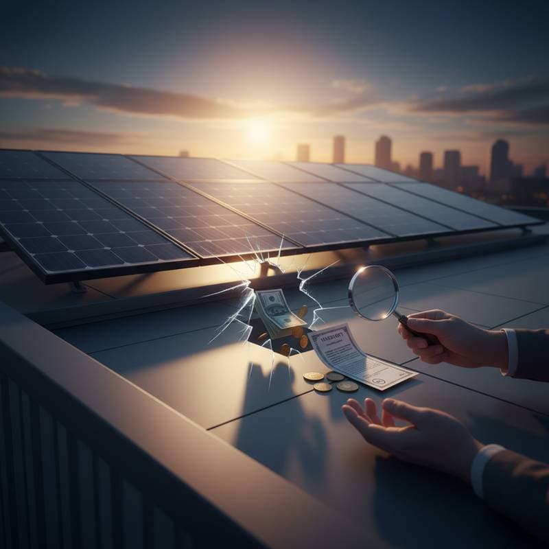 Featured image for Solar Warranty Gaps That Shift Repair Costs to You