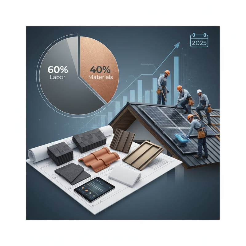 Image for Materials Take 40-60% of Your Roof Budget