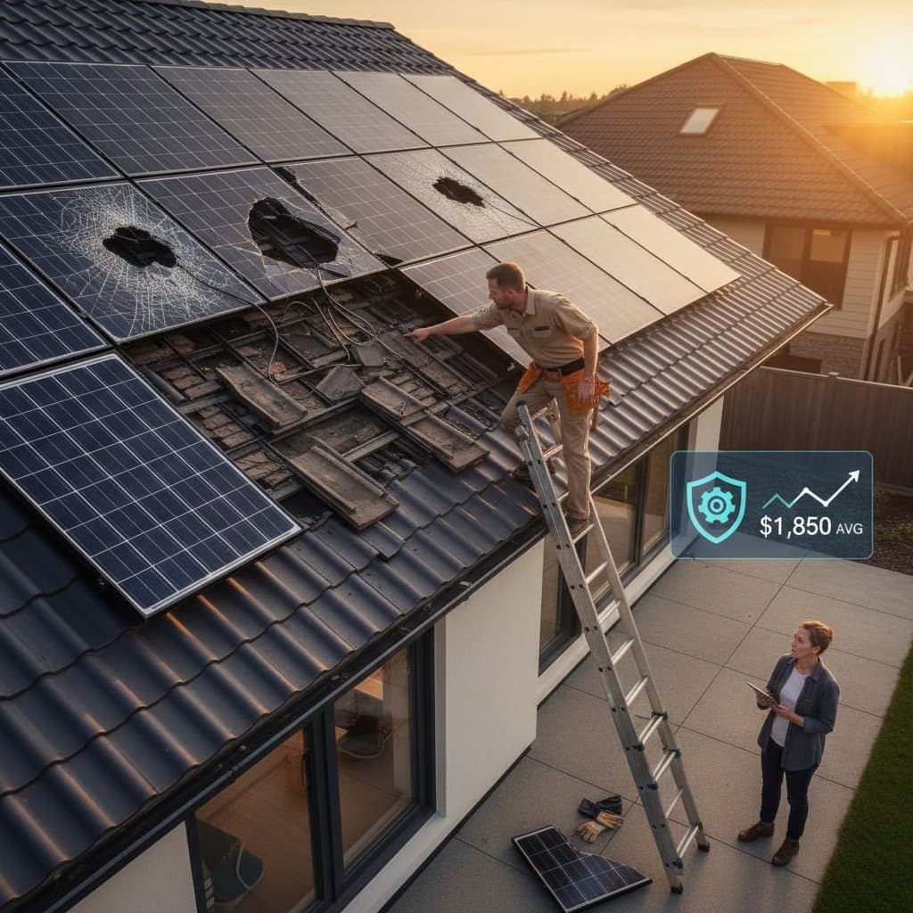 Image for Solar Roof Repairs Now Cost $1,850 on Average