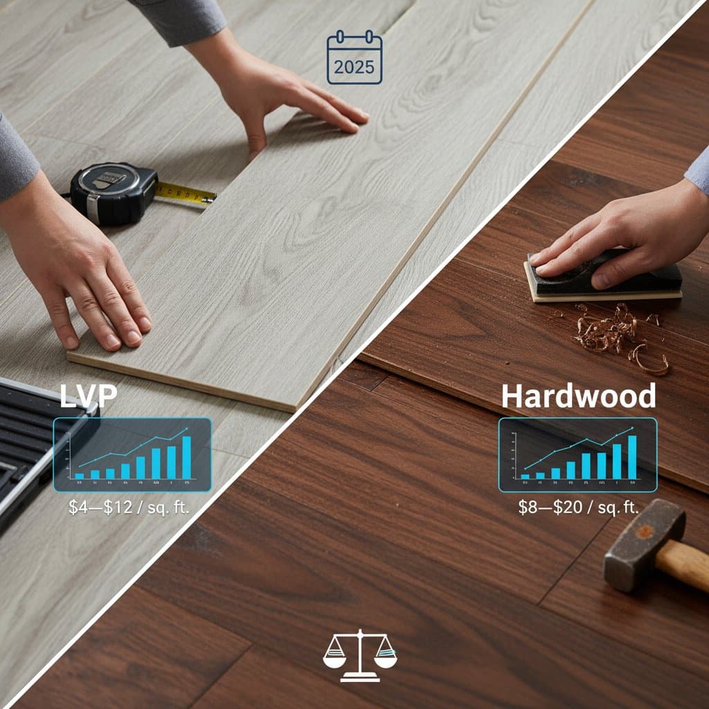 Featured image for LVP Costs Half of Hardwood in 2025 Installs