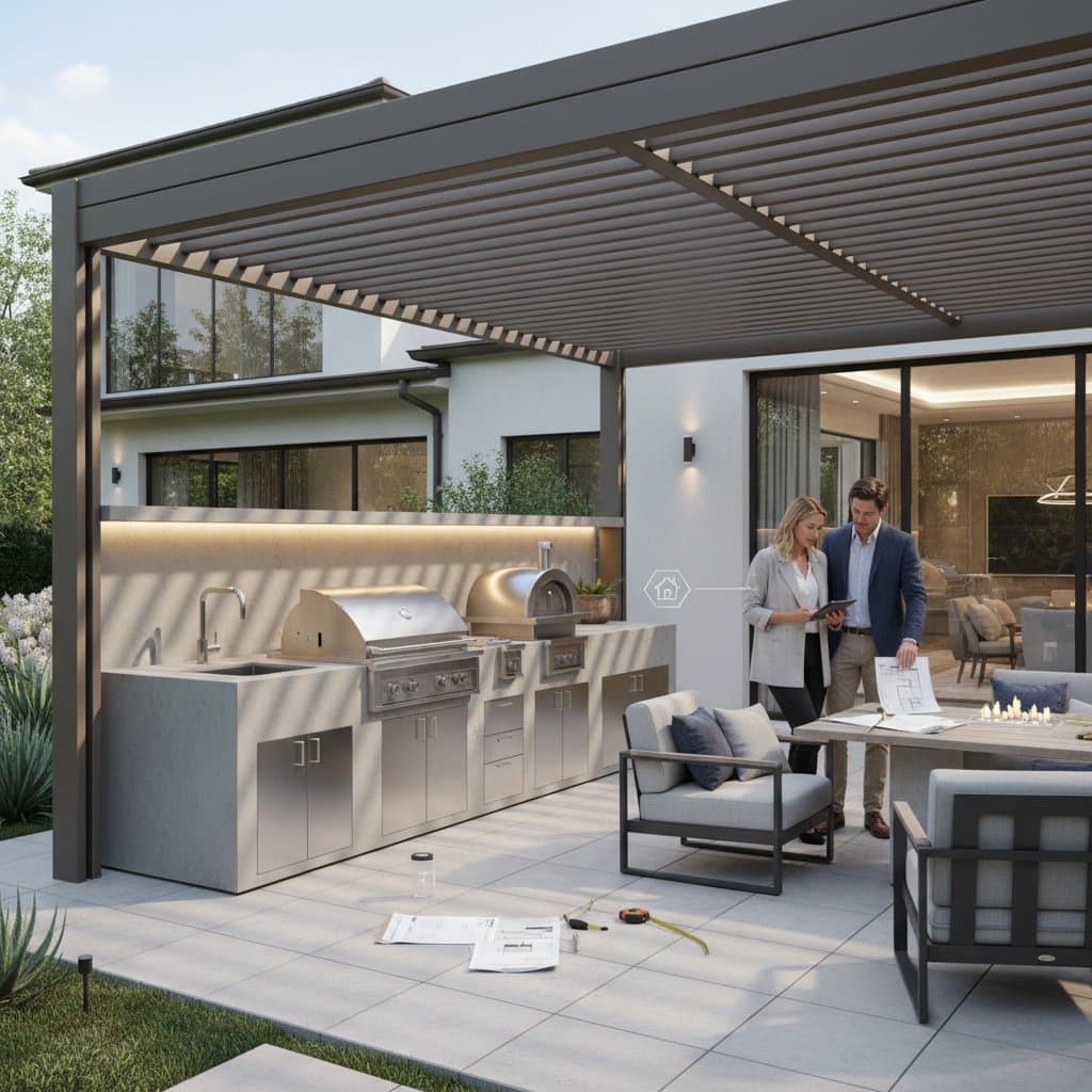 Image for Real Costs of Outdoor Kitchen Installation in 2025