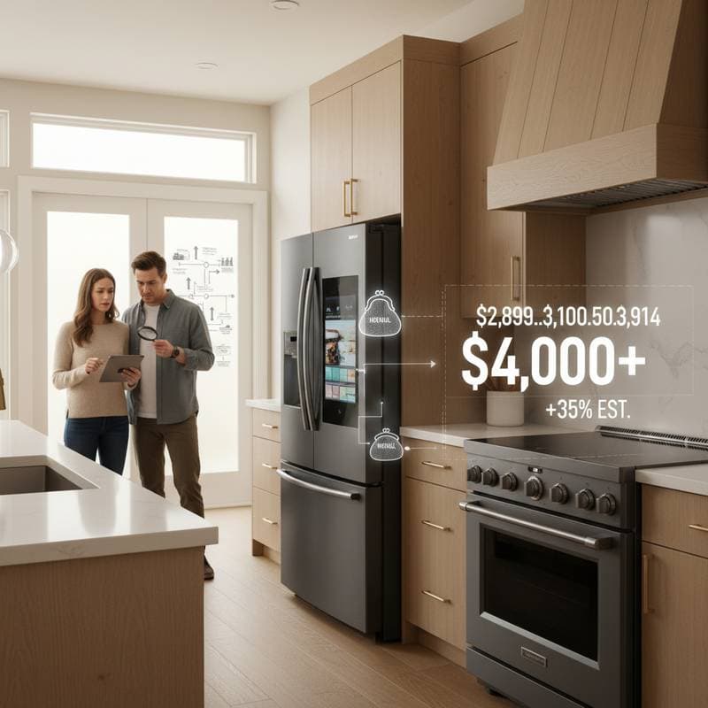 Image for Kitchen Appliance Costs Jumping 35% in 2025