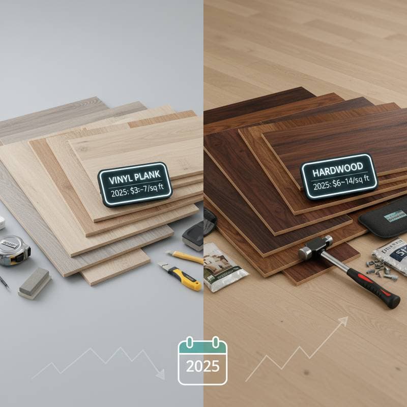 Featured image for Vinyl vs Hardwood: Which Floor Saves You More in 2025?