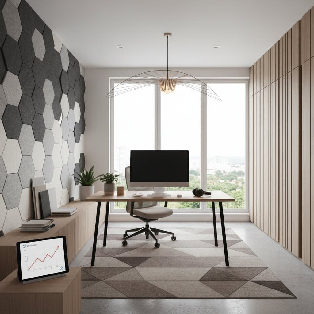Image for Home Office Soundproofing Averages $2,100 in 2026