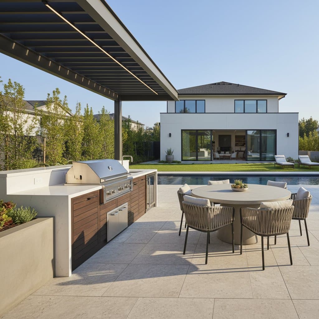 Image for Outdoor Kitchen ROI Averages 55-75% of Build Cost