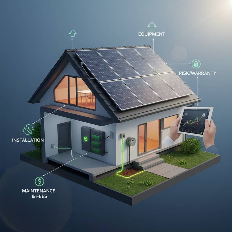 Image for Solar Systems Cost More Than Panels Alone