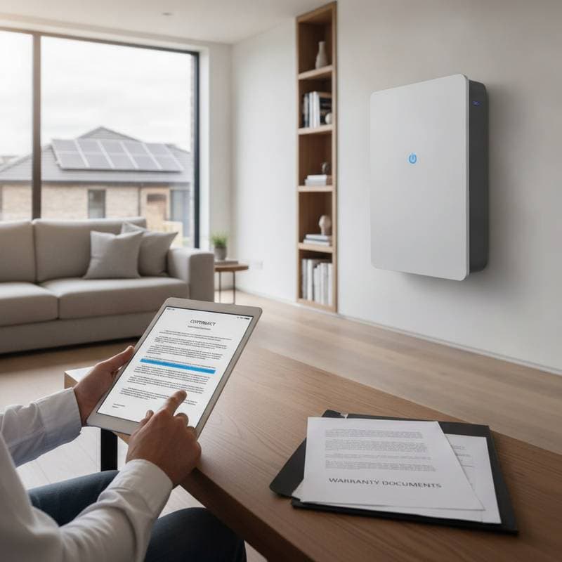 Image for Home Battery Warranties Cover Two Different Things