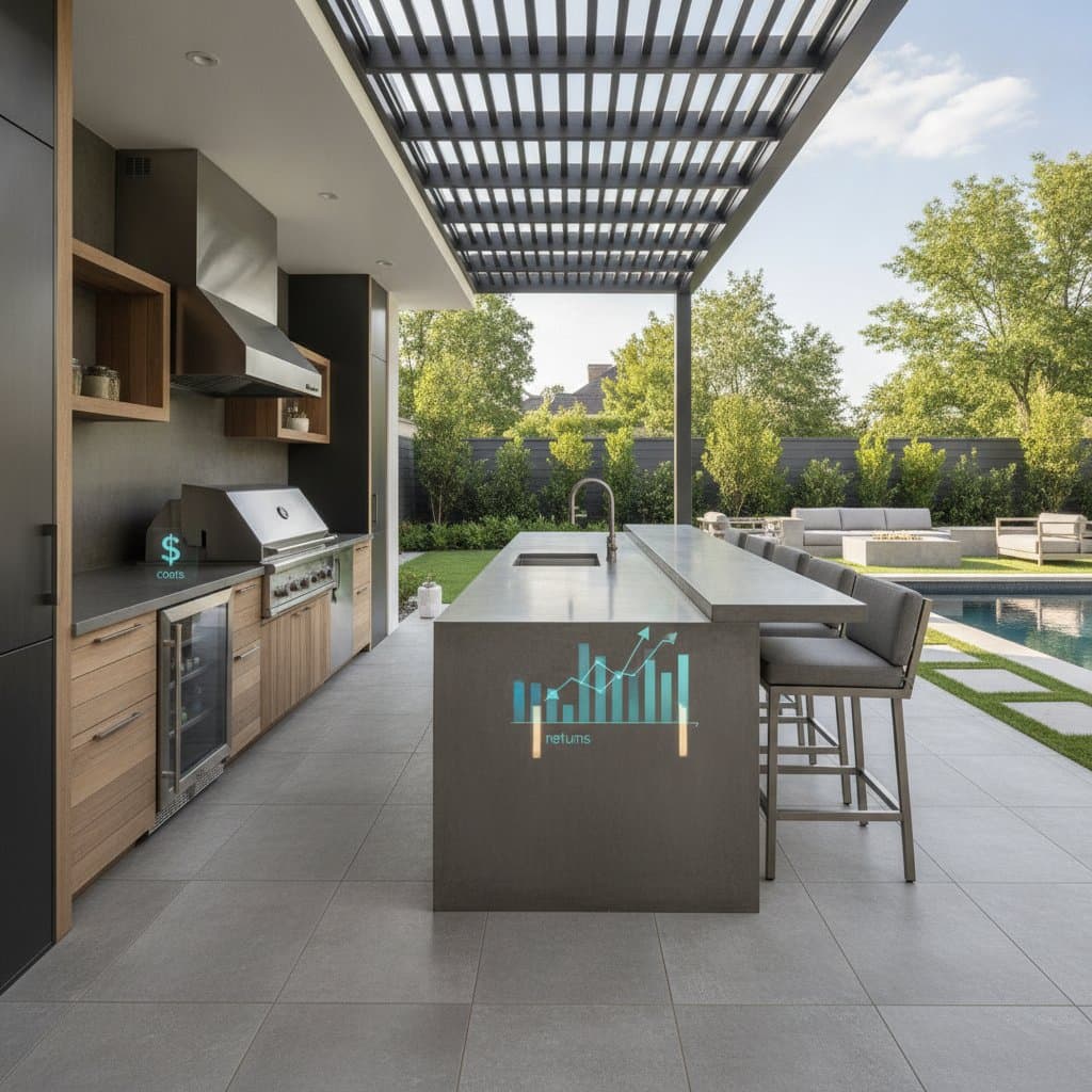 Featured image for Outdoor Kitchen ROI: Real Costs Beyond Install