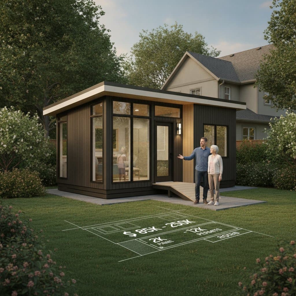 Featured image for Granny Pod Costs: $85K to $250K Plus Permits